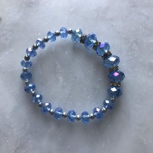 Blue Crystal Style Bracelet